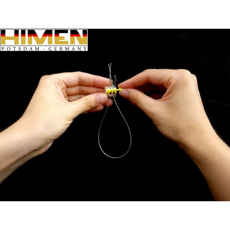 100 x Plastic PLOMBS with Wire Rope by HIMEN |