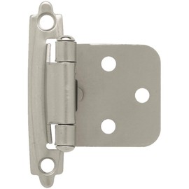 Liberty H0103BL-SN-U1 Self-Closing Overlay Hinge, 10-Pack