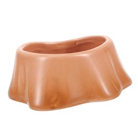 Kisangel Hamster Food Bowl Ceramic Anti-Spill Design for Small Pets Includes Dwarf Hamster Guinea Pig and Chinchilla Sturdy Base for Preventing Overturning Easy to Clean