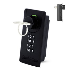 Combi-Cam 7700 & Key MAX Combination Locker LOCKS-7700, Black