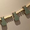 eBoutik - Cute Farmhouse Wooden Easter Bunny Garland Decorative Bunting