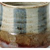 Wiccan Spine Kilns, Tea Bowls Carved Chunky Criss Cross Grass
