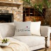 Home Sweet Home Quotes Throw Pillow Covers,18x18 Inch Farmhouse Red