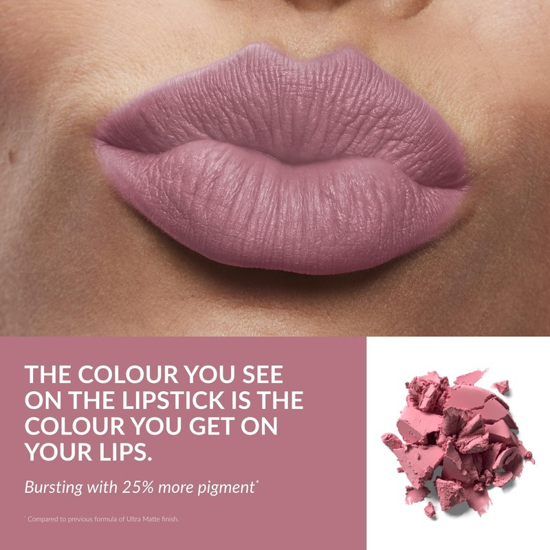 Avon Avon Ultra Matte Lipstick Posh Petal with Vitamin E,
