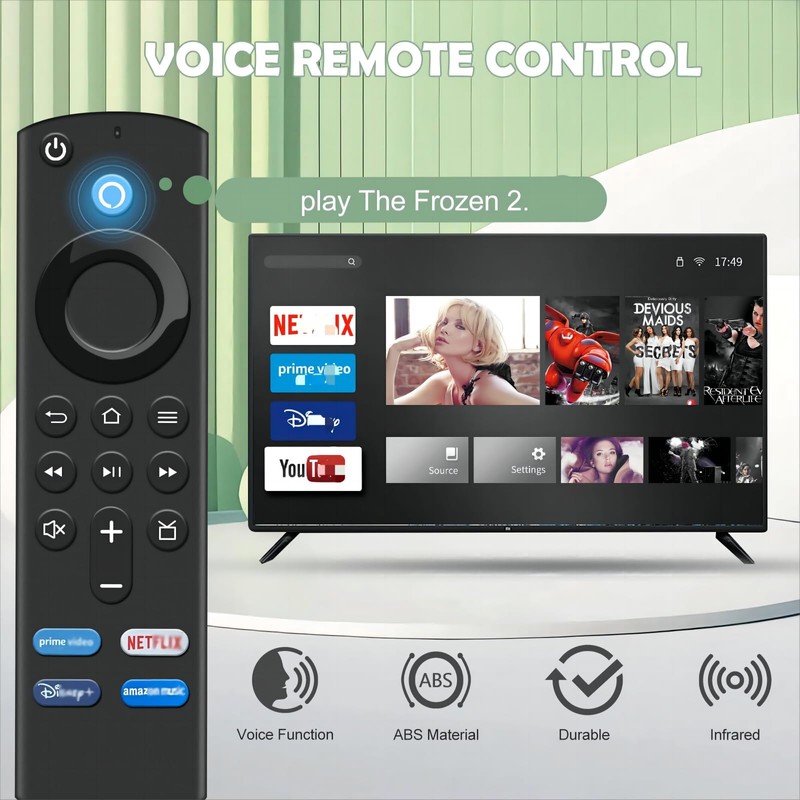 Replacement Voice Remote 3rd Gen with Voice Function fit for