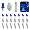 Hirificing 24PCS LED Interior Car Lights, Interior Car Lights Dome