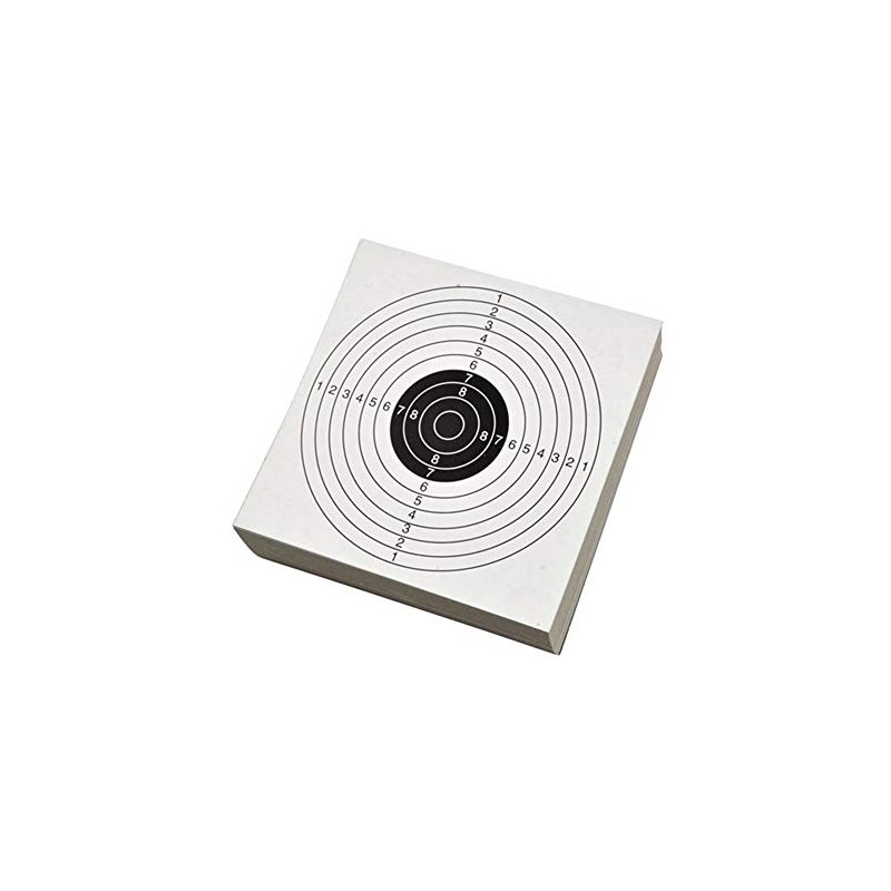 Max Ranger Targets 100 x 14 cm Black Paper Rectangular