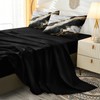 Merryword Black White Marble Comforter Set King Size 8 Pieces