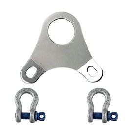 ANDERSEN HITCHES | Fifth Wheel Ultimate Connection | Towing Accessories | Safety Chain Plate & Shackles ONLY | 3248