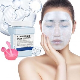 Mascarilla Facial De Gelatina, Mascarilla De Gelatina De Ácido Hialorúnico En Polvo Para Tratamientos Faciales, Hidratante E Hidratante, Máscara De