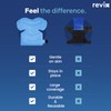 REVIX XL Shoulder Ice Pack for Rotator Cuff Reusable Gel