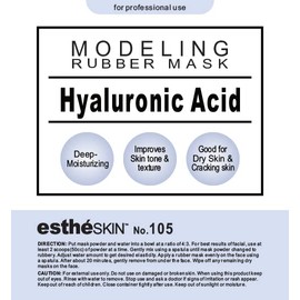 estheSKIN (3 pack) No.105 Hyaluronic Acid Modeling Mask Powder for Professional Facial Treatment, 35 Oz.