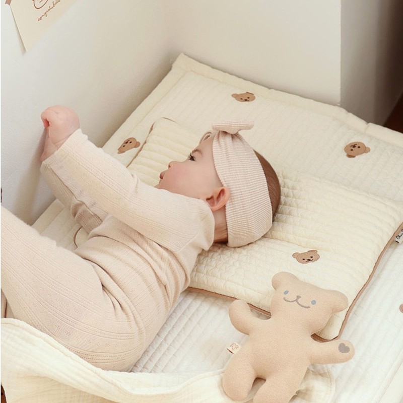 Cute Toddler Pillow Animal Pattern Soft PP Cotton Neck Support