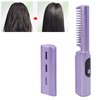 Wireless Hair Straightening Comb Compact USB Charging Portable Hair Straightener