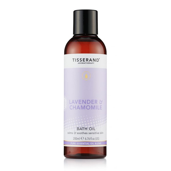 Tisserand Aromatherapy Lavender And Chamomile Bath Oil, 200ml