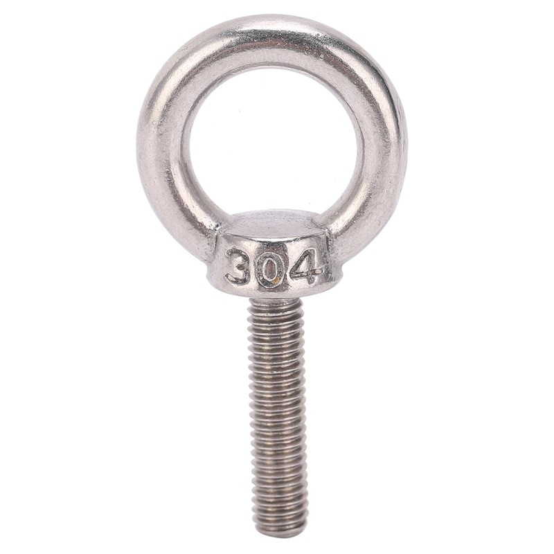10Pcs Eye Bolt 304 Stainless Steel Lifting Round Ring Screw