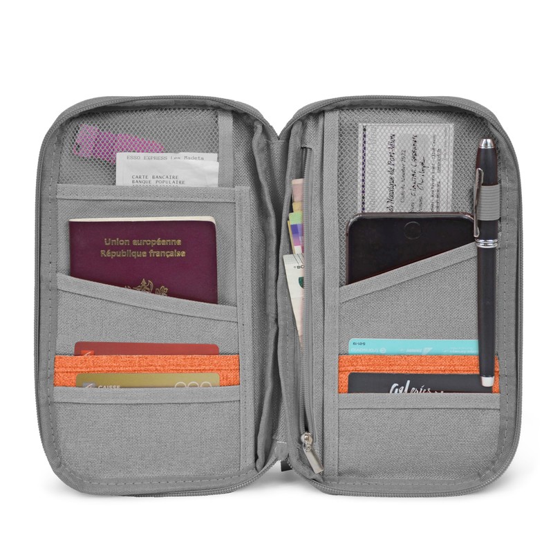 KINSTON Family Travel Wallet - Passport Organizer - Passport /