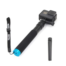 For GoPro Hero 7 6 5 4 Aluminum Selfie Stick Holder Tripod Phone Strap For GoPro Hero 7 6 5 4 Camera G