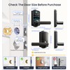 Veise VE019 Fingerprint Smart Lever Lock - APP Control, Keypad