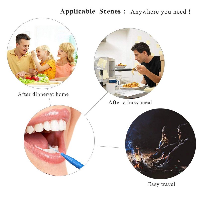 Nanxin 50 Brush for Interdental Teeth Care Brush Kit 2.5
