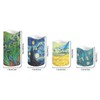Ystardream Van Gogh Starry Night Flameless Candles Plastic Moving Flickering