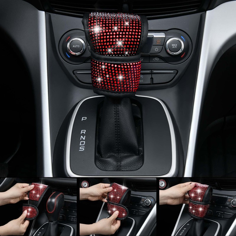 CAR PASS 23 PCS Bling Diamond Car Accessories Set for