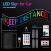 esonstyle LED Light Signs for Car, 23''x 4'' Flexible LED