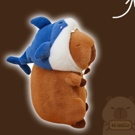 AQCQDQ Capybara Plush Toy, Cute Capybara Cuddly Toy, Capybara Plushie Dolls, Super Soft Water Pig Plushies, Stuffed Toy Plush for Home Decoration Children (30 cm, G)