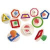 Eduplay 220033 Giant Stamp Geo Outline 10 Pcs.'' Shapes, Figures,
