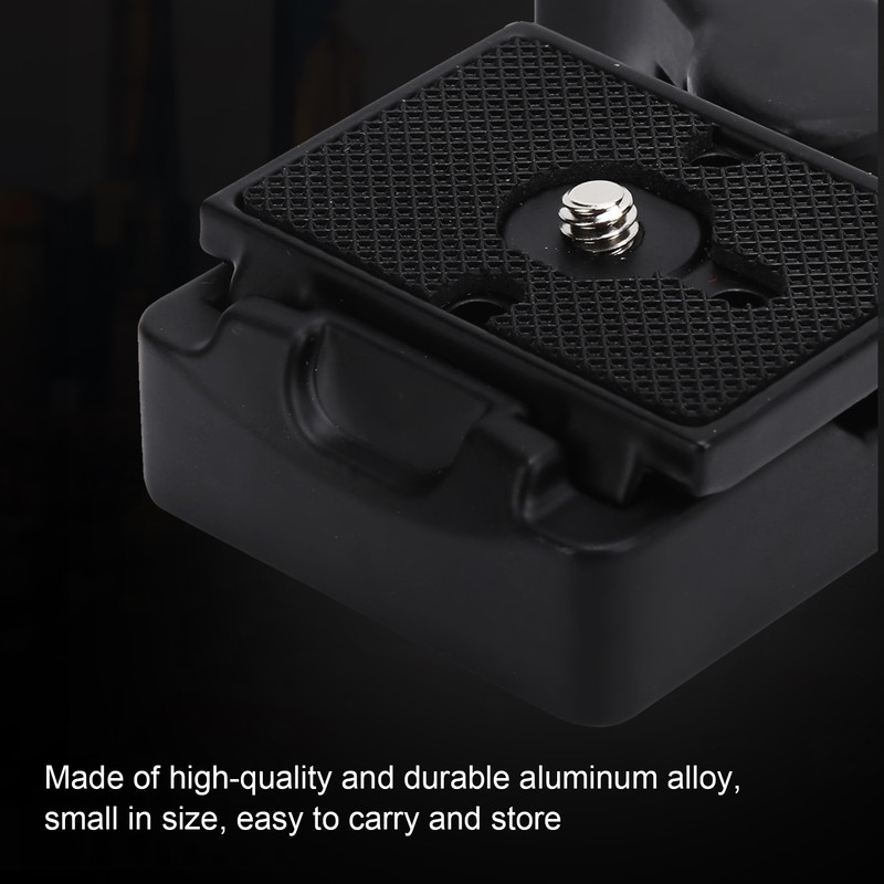 Alloy Quick Release Plate Adapter with 3/8in to 1/4in Screw