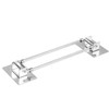 RV Shower Corner Storage Bar- Adjustable Stainless Steel Rod for