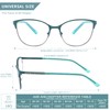 Kafirlo Progressive Multifocus Reading Glasses Women Cat Eye No Line
