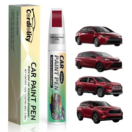 Cardiality Ruby Flare Pearl(3T3) Touch Up Paint Pen for Toyota,Car Paint Scratch Repair Pen Quick and Easy Fix Auto Paint Scratch