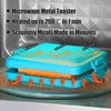 MKYSAIL Toaster,Microwave Toaster, Sandwich Maker, Panini Maker, Dishwasher Safe,NO Electricity,Wireless,Time