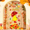 Containlol Fall Bulletin Board Decorations Autumn Maple Leaf Paper Cutouts