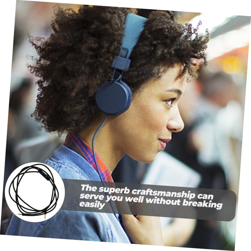 TEHAUX Audio Replacement Cable for Headphones Durable Wired Cord Compatible