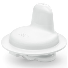 NUK 10255311 Hard Drinking Spout for Kiddy Cup, Bite-Resistant, Smooth and Leak-Proof, from 12 Months, BPA-Free, White