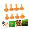 WOONEKY 8pcs Golf Mat Golf Training Tee Golfing Practices Tees