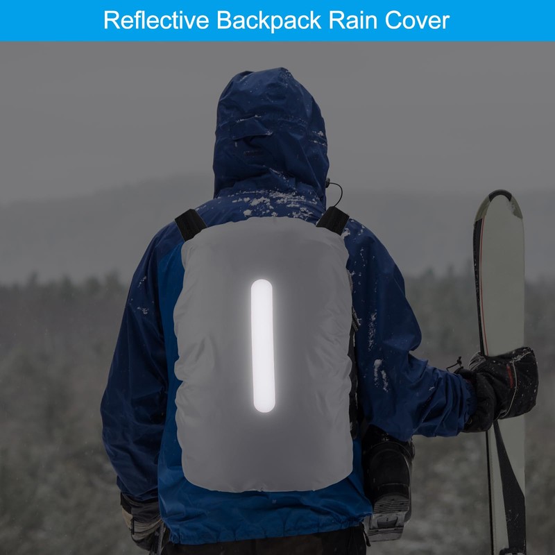 PATIKIL 75-85L Waterproof Backpack Rain Cover, Non-Slip Backpack Cover with