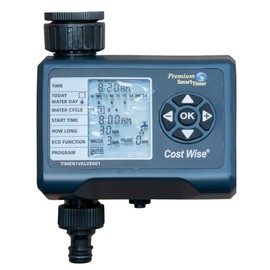 Single Outlet Water Timer - optimize water usage and provide precise and automated watering for lawns, flower beds, vegetable gardens, and greenhouses.