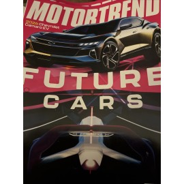 Motortrend  Magazine  September 2023 Future Cars Issue. 2026 Camaro EV. T-73