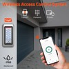 Wireless WiFi Access Control Keypad, Metal Stand-Alone Door Access Control