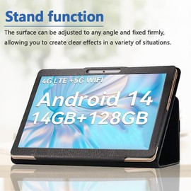 NSFN 10.1 Inch Tablet Case - Protective, Shockproof & Portable Premium PU Leather StandFunction for KADYBE D106/FEONAL D106/MEIZE D106