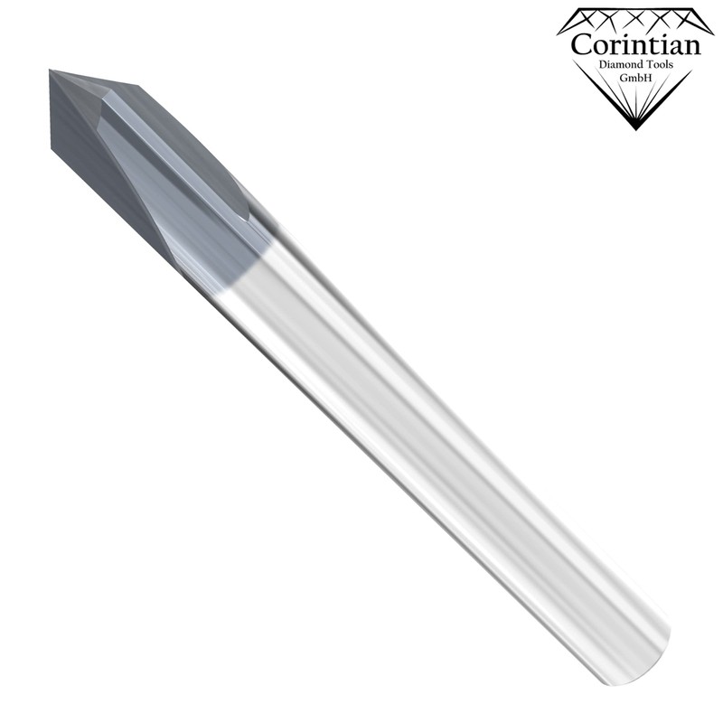 Corintian Solid carbide chamfer cutter with AlTiN coating, diameter 3-12