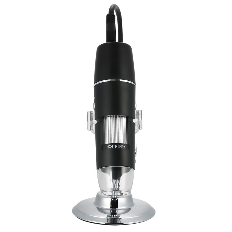 1000X Magnification USB Digital Microscope with Stand Magnifier with 8-LED