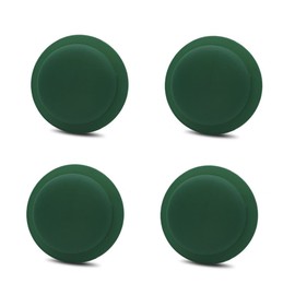 CoverKingz [4er Pack] Silikonhülle kompatibel mit AirTags 2021 klebend – Air Tag Selbstklebende Hülle - Klebehalterung – Airtag Aufkleber – Silikon Case Halterung Dunkelgrün