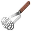 Tmflexe UPGRADED Potato Masher Stainless Steel Heavy Duty Strong Anti-slip