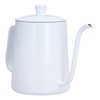 Coffee Kettle Stainless Steel Mini Portable White Thin Mouth Pour