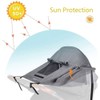 Baby Stroller Sun Shade Universal Sun Protector Shade Blackout Cover