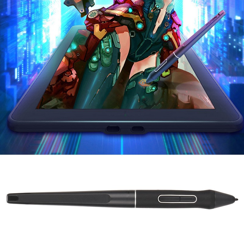 Stylus Pen 8192 Level ±60° Tilt Function Black Tablet Stylus